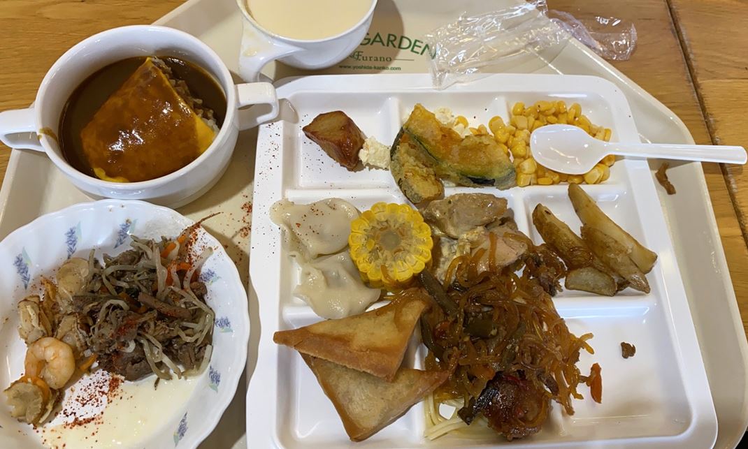 Meal in Sapporo zoo
